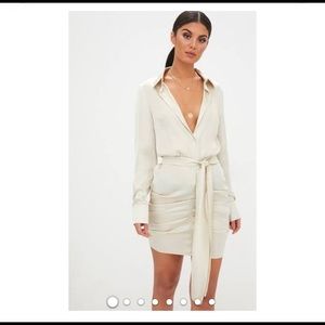 Pretty little things cream dress